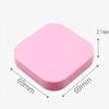 Adecco LLC Portable Contact Lens Case Travel Kit Mirror +bottle + tweezers Container Holder (pink) view 2