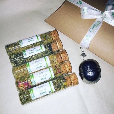 Caley's Apothecary Organic Tea Blends Selection Gift Set