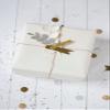 Knightsbridge Breakfast Tea and Highland shortbread Hamper for 2 - gift wrapped view 1