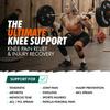 Bearhug Bamboo Knee Support For Women and Men - Compression Sleeve Knee Brace for Running, Walking, Weight Lifting & Skiing - Knee Sleeves Braces to Aid Arthritis Pain Relief, L view 3