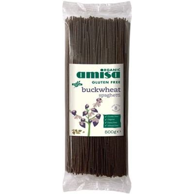 Amisa Organic Buckwheat Spaghetti 500g (Pack of 2)