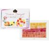 Cerez Pazari Turkish Delight with Rose, Orange and Lemon Mix Flavours 230g, Gourmet Small Size Snacks Gift Box, No Nuts Sweet Confectionery Vegan Soft Candy Dessert Glucose Free Lokum view 2
