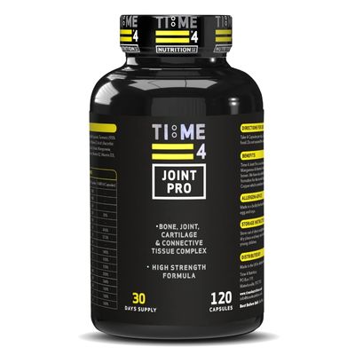 Time 4 Joint Pro Joint Care Joint Health Supplements glucosamine and chondroitin high Strength Turmeric, 120 x Capsules, 30 Days Supply, Bone, Joint, Cartilage & Connective Tissue Complex