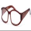 4sold Slim Reading Leaves Glasses 0.00 +0.50 +0.75 1.00 +1.5 +2.00 +2.5 +3.5 +4.00 brand (Brown, 2.50) view 1