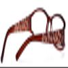 4sold Slim Reading Leaves Glasses 0.00 +0.50 +0.75 1.00 +1.5 +2.00 +2.5 +3.5 +4.00 brand (Brown, 2.50) view 3