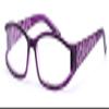 4sold Slim Reading Leaves Glasses 0.00 +0.50 +0.75 1.00 +1.5 +2.00 +2.5 +3.5 +4.00 brand (Dark Pink, 0.50) view 1
