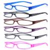 4sold Slim Reading Leaves Glasses 0.00 +0.50 +0.75 1.00 +1.5 +2.00 +2.5 +3.5 +4.00 brand (Dark Pink, 0.50) view 2