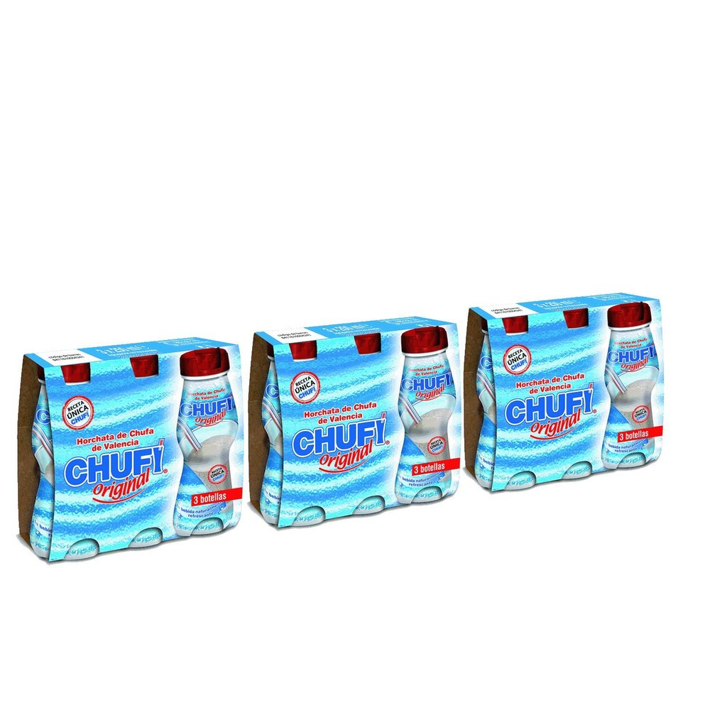 Chufi Valencian Horchata 'Chufi&apos 3 x 250 ml [Pack of 3]