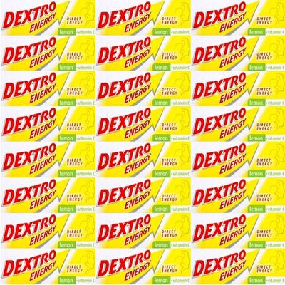 48 PACKS of Dextro Energy Glucose Tablets Lemon 47g