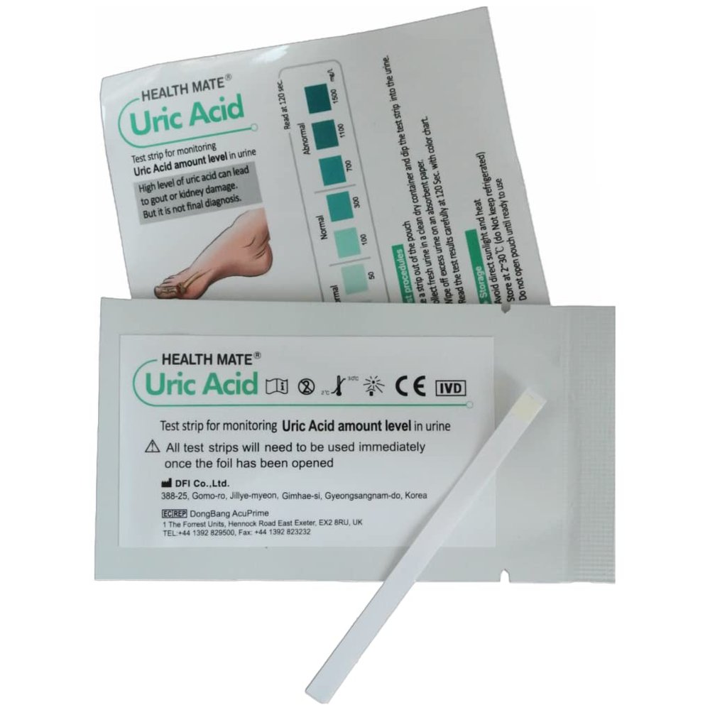 5 x GP/Professional Uric Acid Gout Urine Test Strips