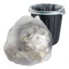 100 Large Clear Plastic Polythene Bin Liners Bags Sacks Size 18 x 29 x 39" Refuse Rubbish Waste Recycling Dustbin view 1