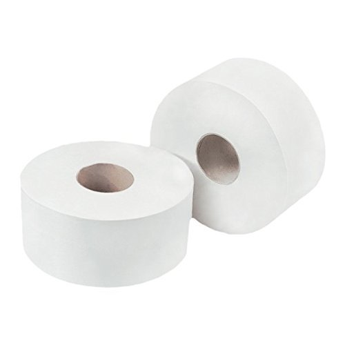 2 Ply Mini Jumbo Toilet Rolls Pack 12