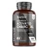 Activated Charcoal Capsules 2000mg - 180 Capsules - Vegan-Friendly Activated Charcoal Supplement - Sourced from Coconut - Non-GMO & Magnesium Stearate-Free view 1