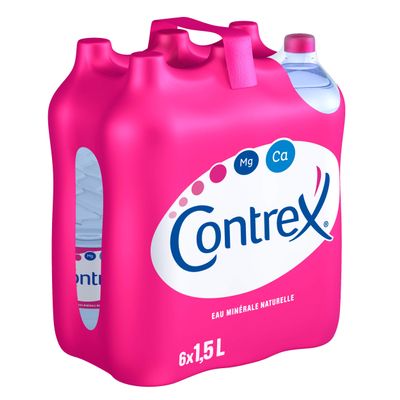Contrex natural mineral water 1.5 L 6 x 1,5 l