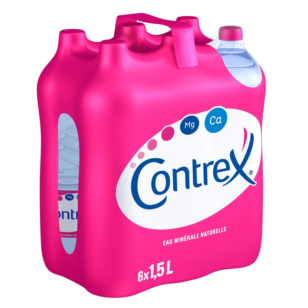 Contrex natural mineral water 1.5 L 6 x 1,5 l