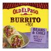 Old El Paso Mexican Mild Beef & Bean Chilli Buritto Kit, 620g view 1