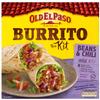 Old El Paso Mexican Mild Beef & Bean Chilli Buritto Kit, 620g view 2