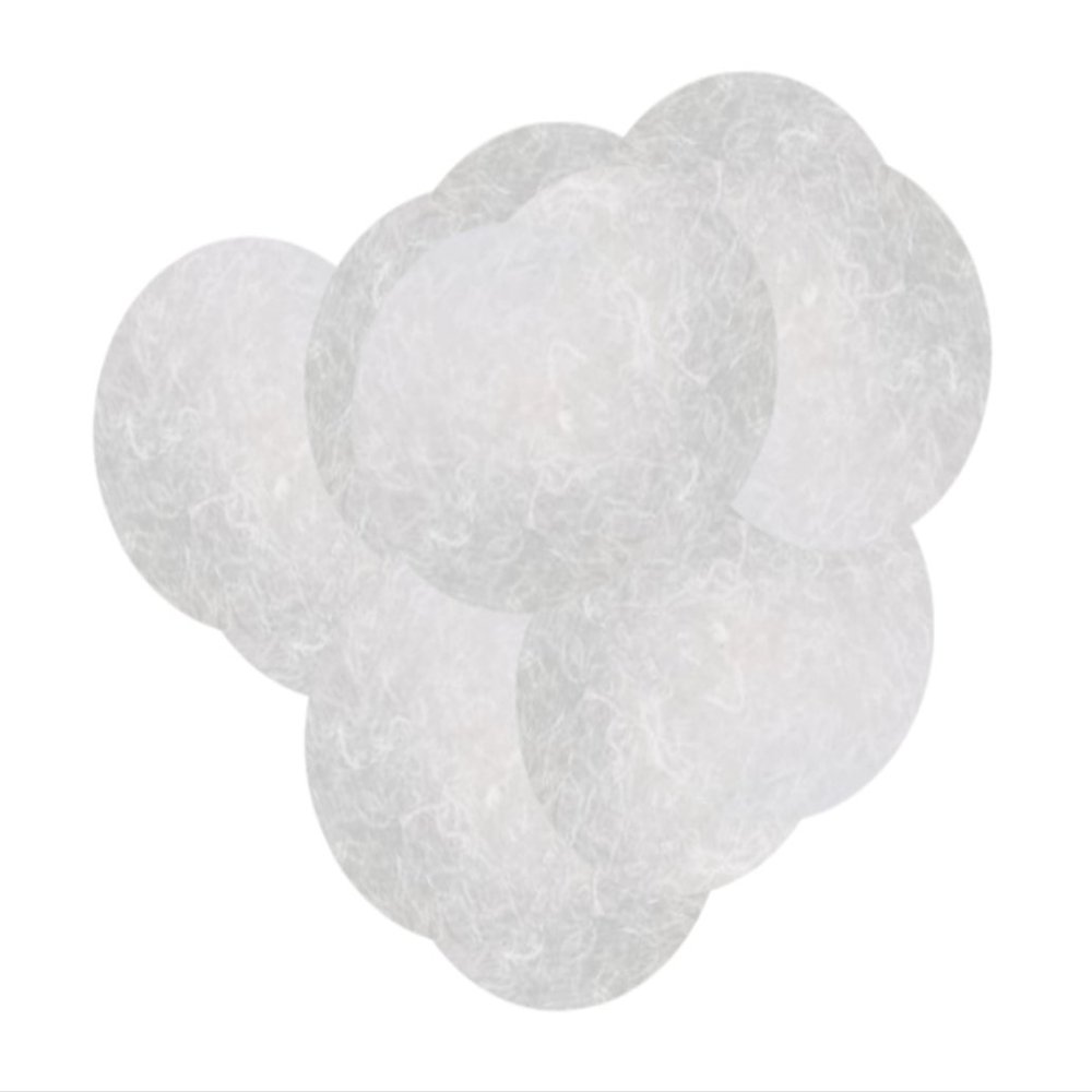 100 x 5 cm Macaroon/Nougat Discs Edible Rice Paper Discs