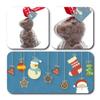ButtonChocs Christmas Chocolate Dinosaur. Belgian Milk Chocolate Gift for Christmas. view 2