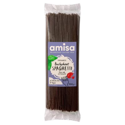 Amisa Organic Buckwheat Spaghetti 500g (Pack of 3)