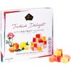Cerez Pazari Turkish Delight with Fantastic Rose,Orange and Lemon Mix Flavors 454g (No Nuts) Luxury Lokum Candy Dessert Gourmet Box view 1