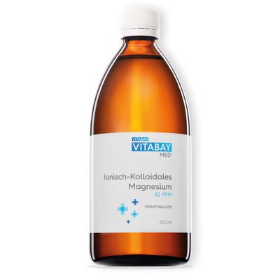 Colloidal Magnesium 50 PPM Highly Concentrated (Purity 99.99%) (500 ml)