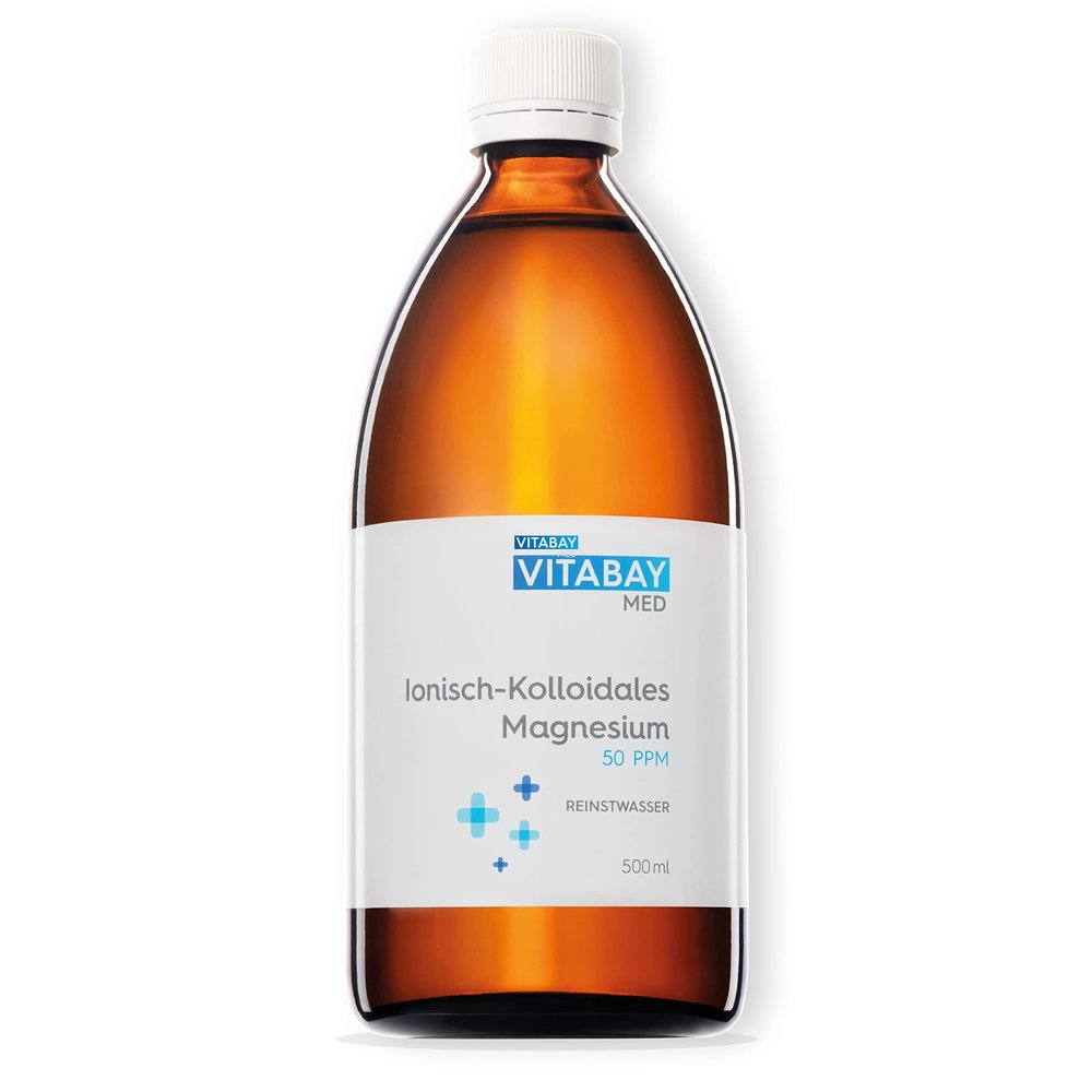 Colloidal Magnesium 50 PPM Highly Concentrated (Purity 99.99%) (500 ml)