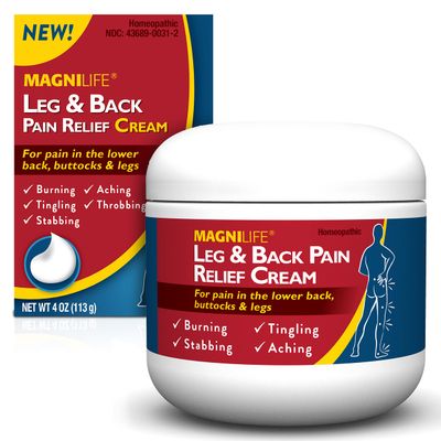 MagniLife Leg and Back Pain Relief Cream: Tingling, Shooting, Burning Treatments