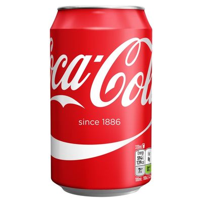 Coca Cola Soft Drink, 330 ml