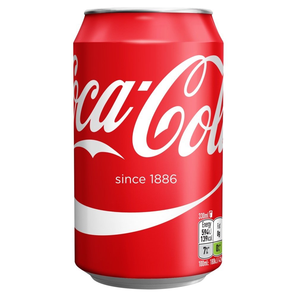 Coca Cola Soft Drink, 330 ml