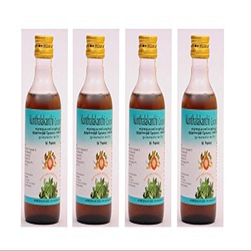 4 x AVP Kunthalakanthi Coconut Oil - 200ml by Arya Vaidya Pharmacy