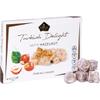 Cerez Pazari Turkish Delight Hazelnut Candy Gourmet Premium Vegan Sweets Small Gift Box 210g, Luxury Traditional Soft Confectionery Lokum (Loukoumi), Small Size Snacks view 1