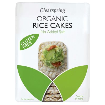Clearspring | Rice Cakes - No Added Salt,Org | 3 x 130g