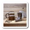 ButtonChocs Christmas Chocolate Santa Boot. Belgian Milk Chocolate Gift for Christmas. view 3