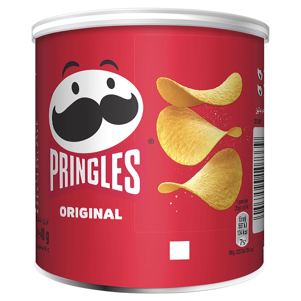 Pringles Original 40 gr | 12x | Totaal Weight 480 gr