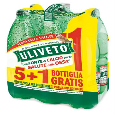 MINERAL WATER EFF. OLIVE TREE L.1,5 X 6BT