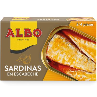 Albo - Sardines in straatvorm - 85g - [3-pack]