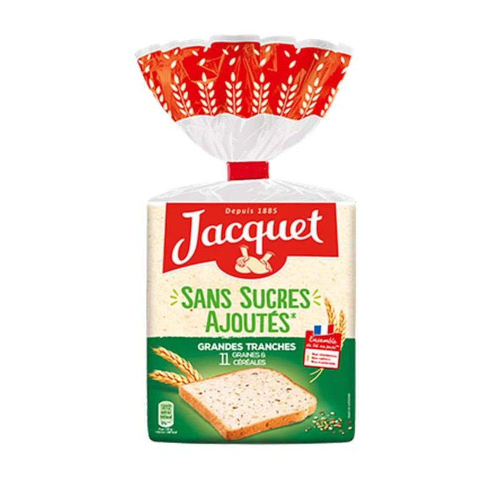 Jacquet Maxi Jac' No Added Sugars 550g