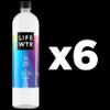 LIFEWTR Premium Purified Water, pH Balanced with Electrolytes, 100% recycled plastic bottles, 33.8 Fl Oz, 1L (Pack of 6) view 3