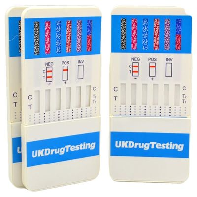 3 x 7 ULTRA SENSITIVE Drug Test Kits Pack of 3 Drug Testing Panels Each Giving Results for 7 Common Drugs