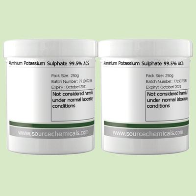 Aluminium Potassium Sulphate 2 x 250g Including Delivery