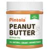 Pintola All Natural Peanut Butter Creamy 350g | Unsweetened | 30g Protein | No Palm Oil, Natural, No Added Sugar, Vegan and Single Origin Peanuts | sugar free peanut butter | 100% Pure | Nut Butter view 1