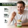 Pintola All Natural Peanut Butter Creamy 350g | Unsweetened | 30g Protein | No Palm Oil, Natural, No Added Sugar, Vegan and Single Origin Peanuts | sugar free peanut butter | 100% Pure | Nut Butter view 3