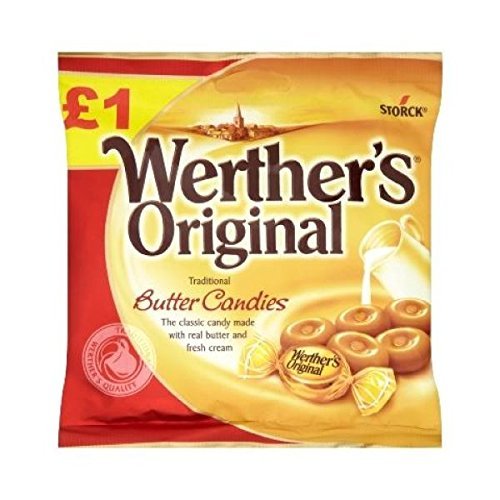 Werthers Butter Candies Pmp 1 - 110G Pack of 15