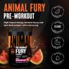 ANIMAL Fury Pre Workout Watermelon Training Booster with BCAA, beta-Alanine, citrulline & 350 mg Caffeine Sugar-Free pre-Workout Powder for Focus, Pump & Energy 30 Servings view 2