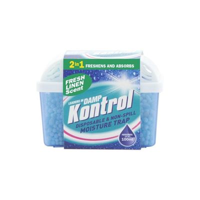 Kontrol Mini Fresh Linen Scent Moisture Absorber Trap Absorbs up to 100ml