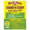 Old El Paso Stand 'N' Stuff Smoky BBQ Soft Taco Kit 345g (Pack of 4) view 3