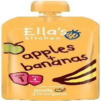 Ella's Kitchen - Stage 1 Baby Food - Apples & Bananas - 120g (Pack of 5)