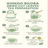 Dried Cut Ginkgo Biloba Leaves - Ginkgo Biloba L. (100g) view 3
