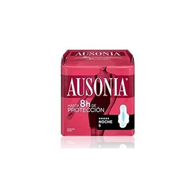 Ausonia Night Pads with Wings 9 unidades